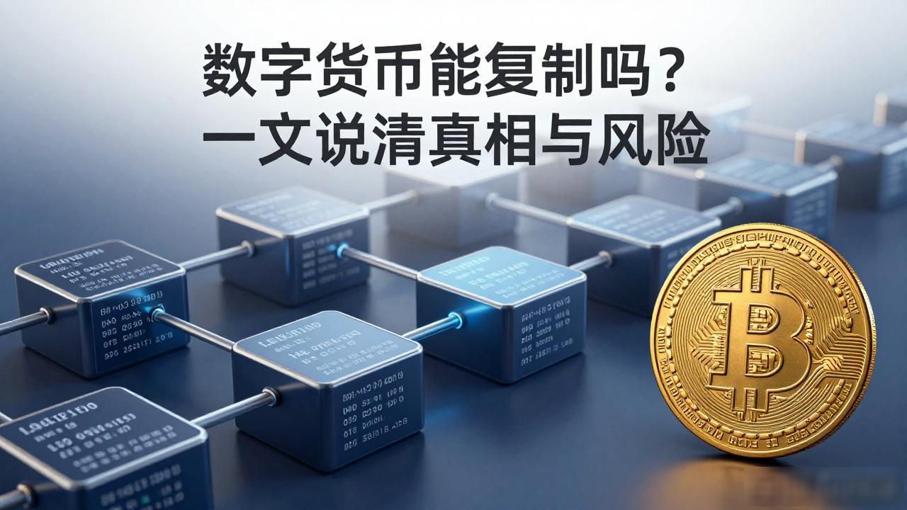 数字货币能复制吗？一文说清真相与风险