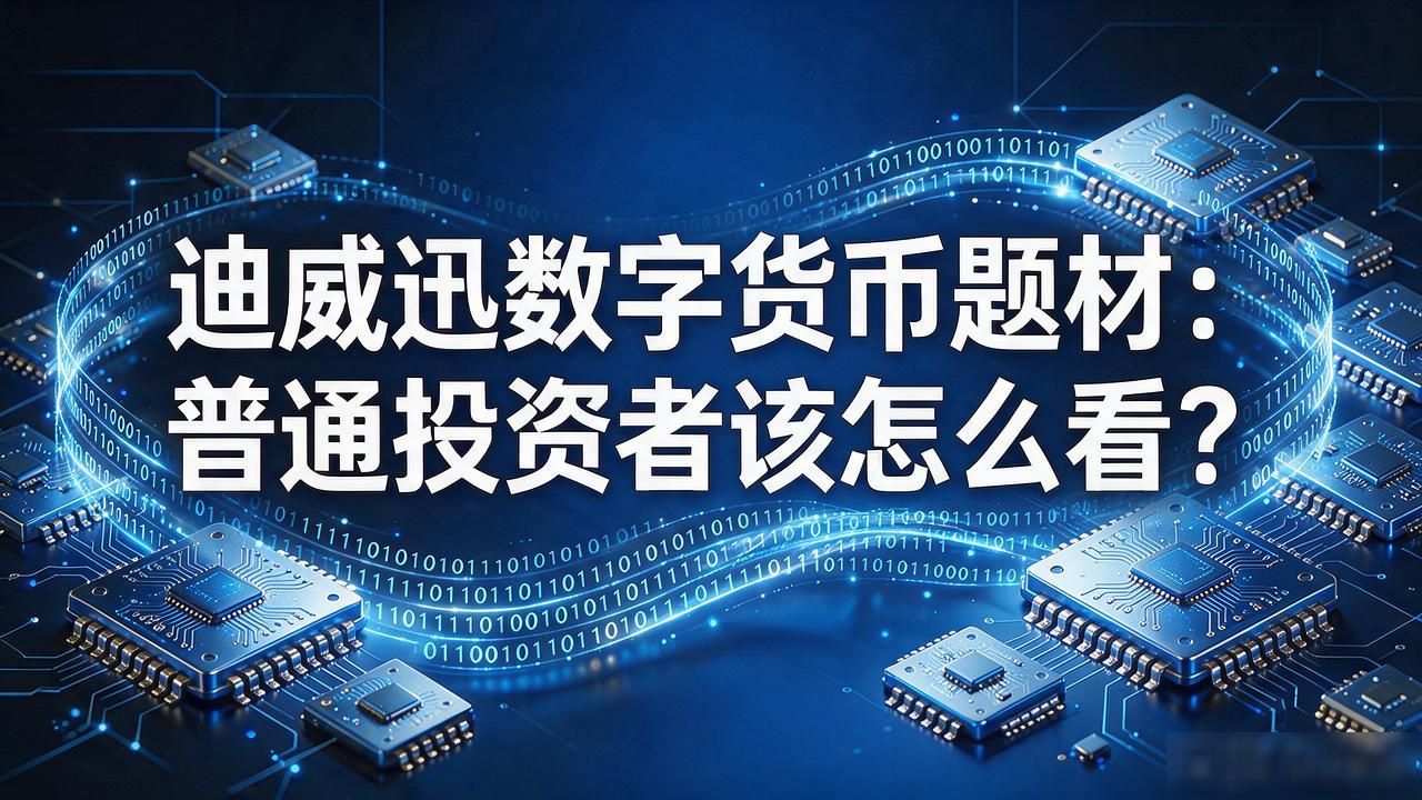 数字货币题材逻辑分析_迪威迅视频通信上市公司_迪威迅题材数字货币