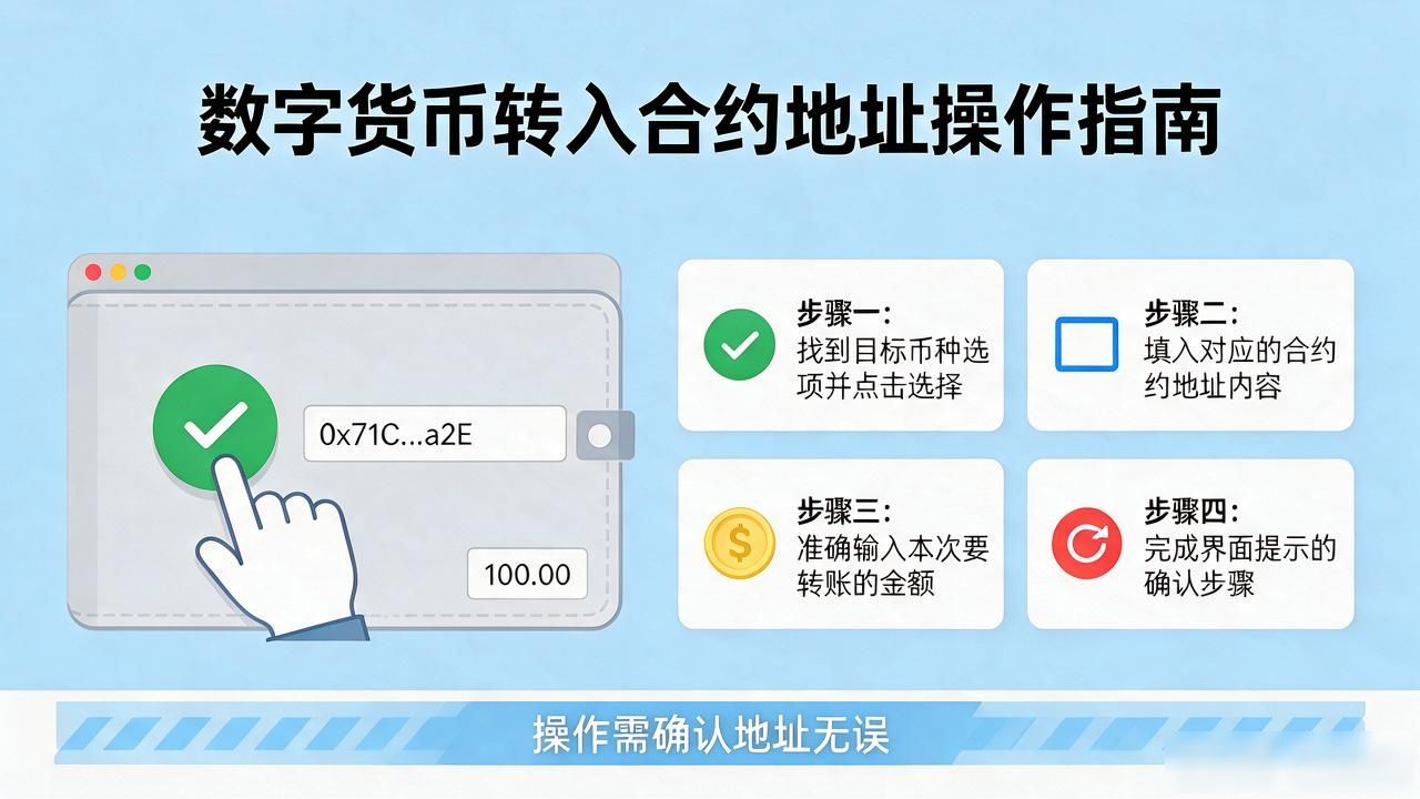 数字货币转入合约地址的完整操作指南