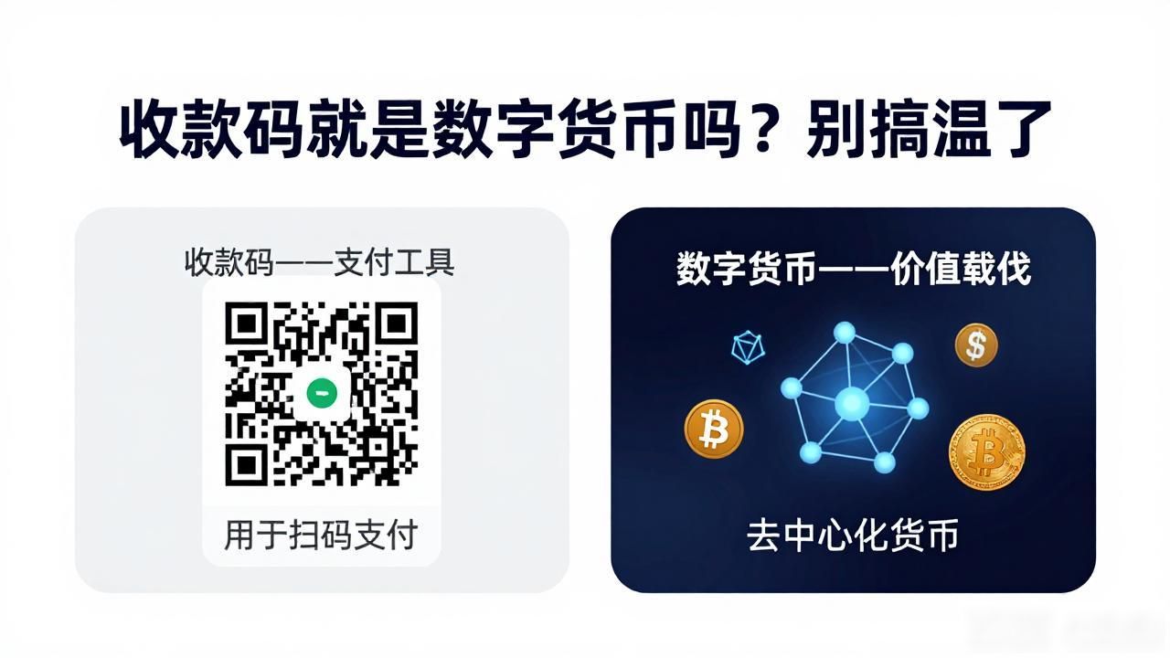 收款码是不是数字货币_数字人民币收款码识别_收款码与数字货币区别