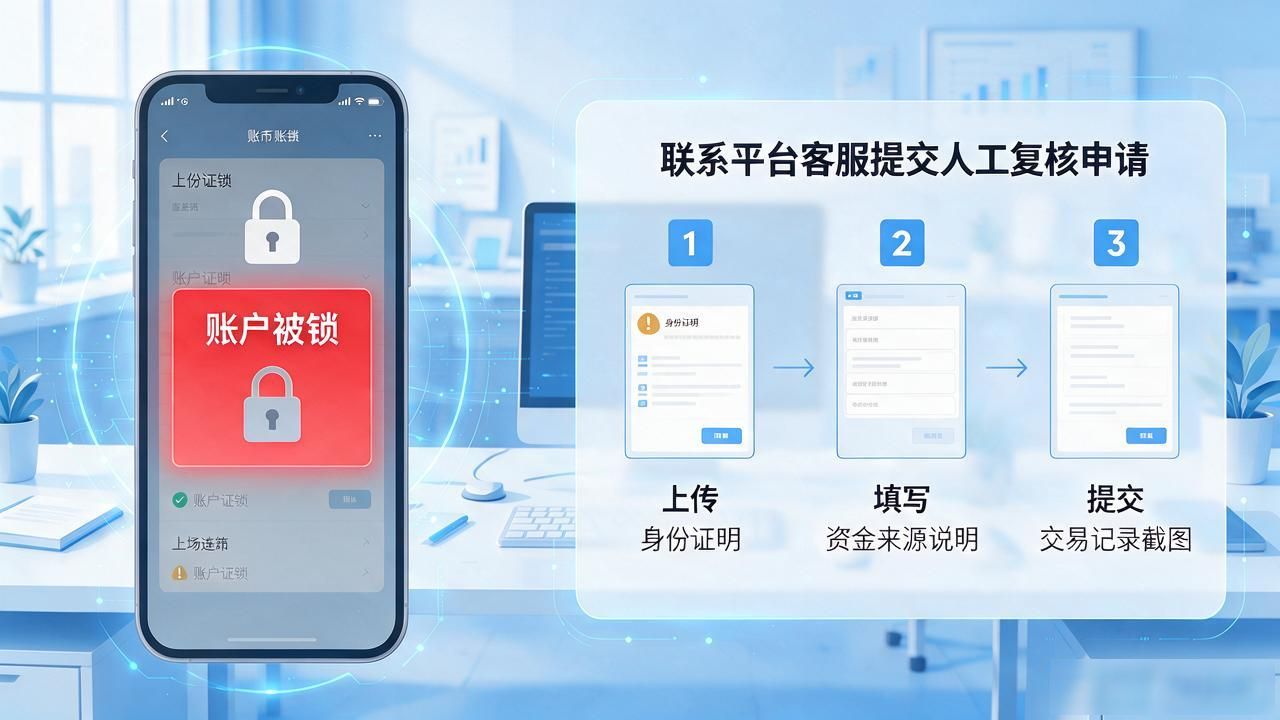 数字货币超出交易限额被锁账户？别急，这样做最快能恢复交易