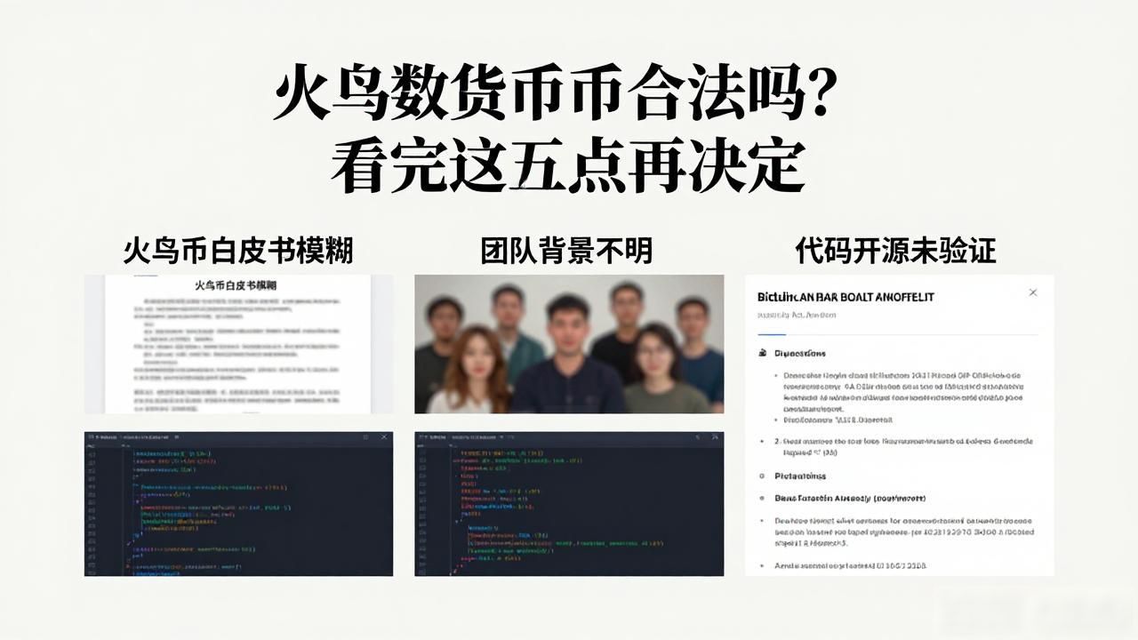 火鸟数字货币合法吗？看完这三点再决定