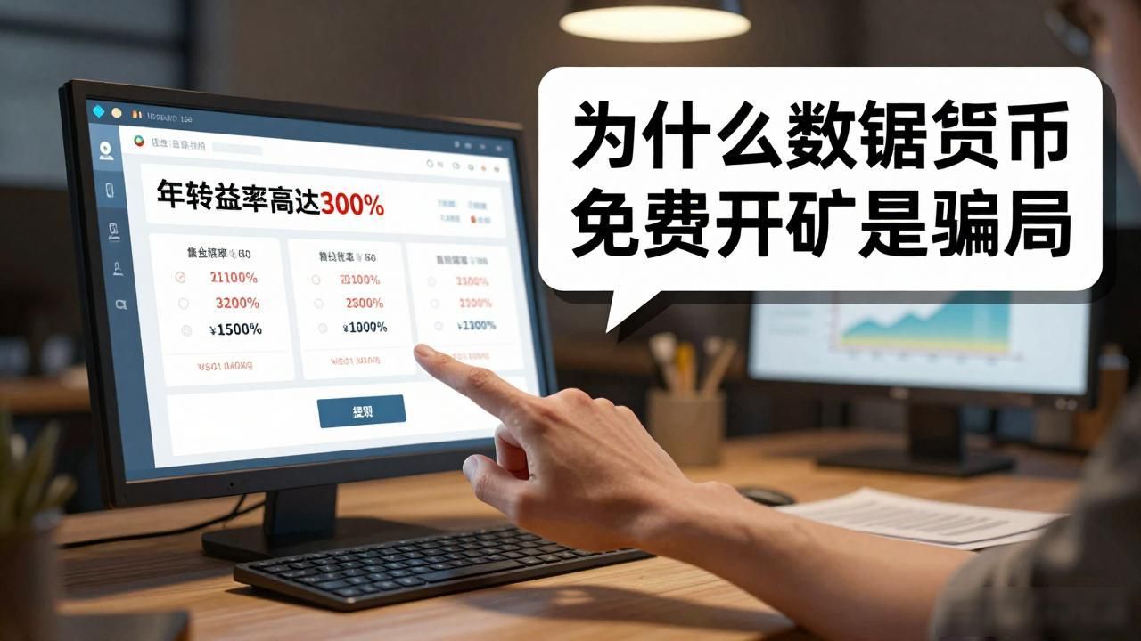 为什么数字货币免费开矿是骗局