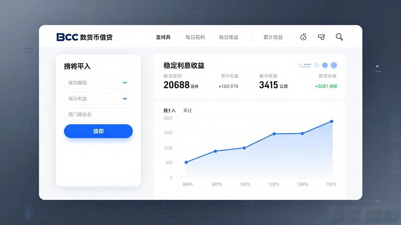 BCC数字货币借贷 抵押率 利率_BCC数字货币借贷