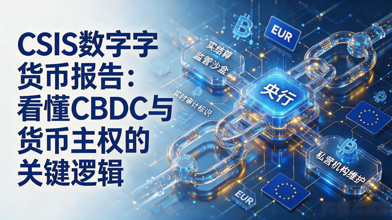 CSIS数字货币报告：看懂CBDC与货币主权的关键逻辑