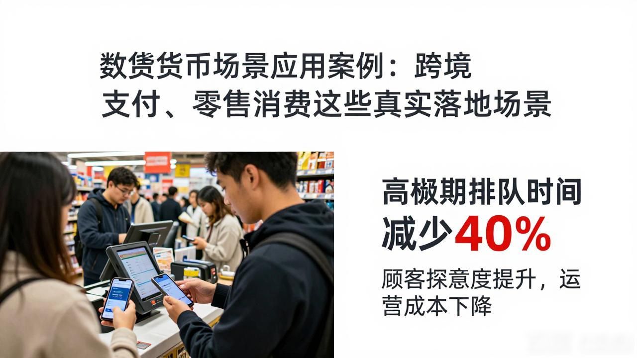 数字货币场景应用案例：跨境支付、零售消费这些真实落地场景