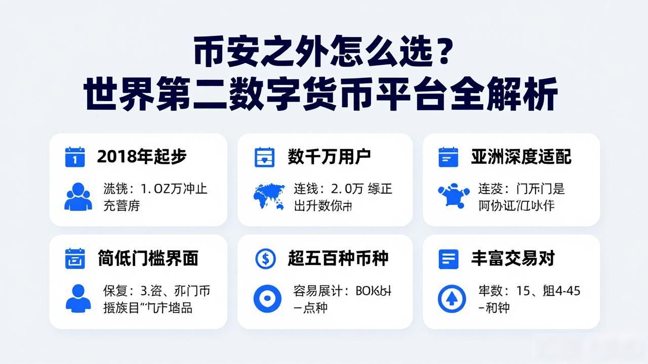币安之外怎么选？世界第二数字货币平台全解析
