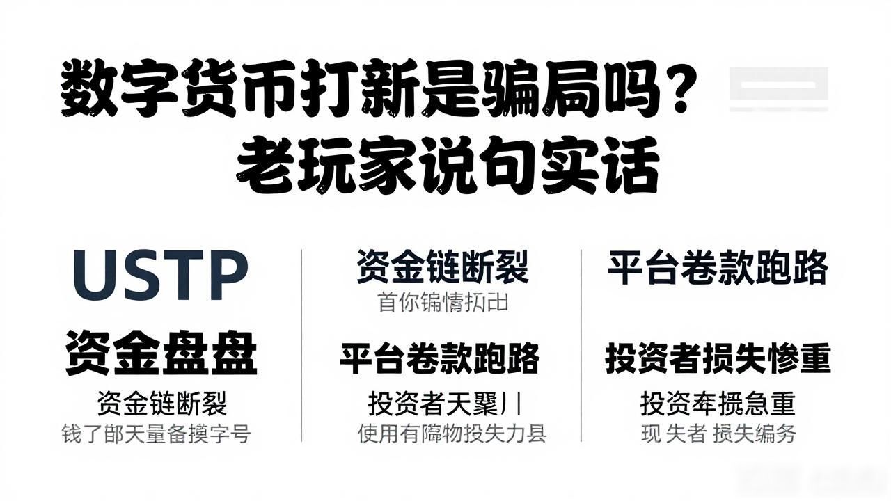 数字货币打新是骗局吗？老玩家说句实话