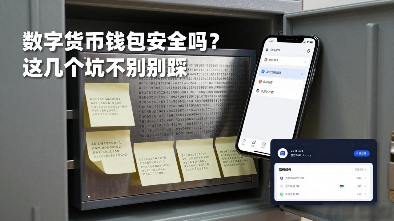 数字货币钱包安全吗？这几个坑千万别踩