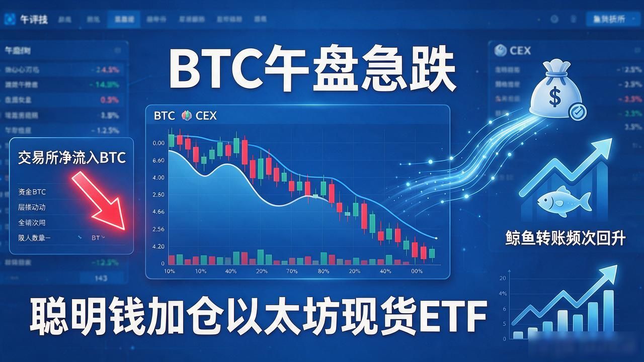 数字货币午评最新消息_比特币午盘走势分析_以太坊现货ETF加仓信号