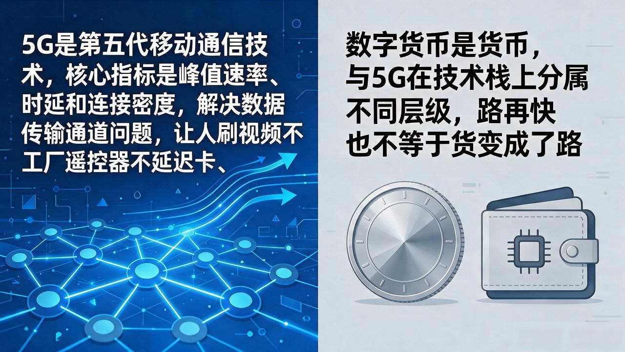 数字货币技术栈分析_数字货币与5G区别_数字货币属于5g吗
