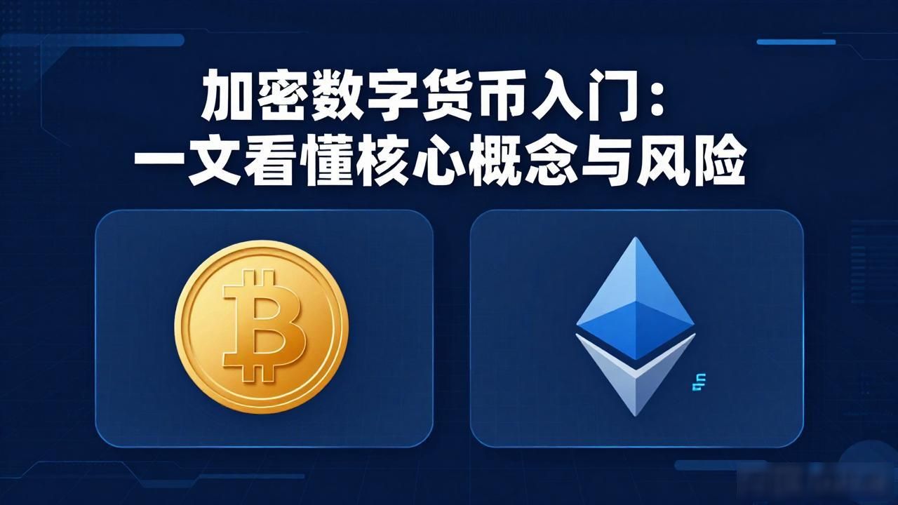 加密数字货币入门：一文看懂核心概念与风险