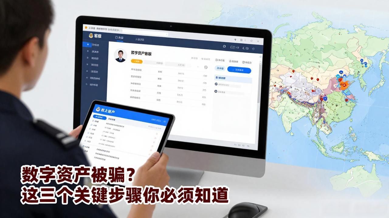 数字资产被骗？这三个关键步骤你必须知道