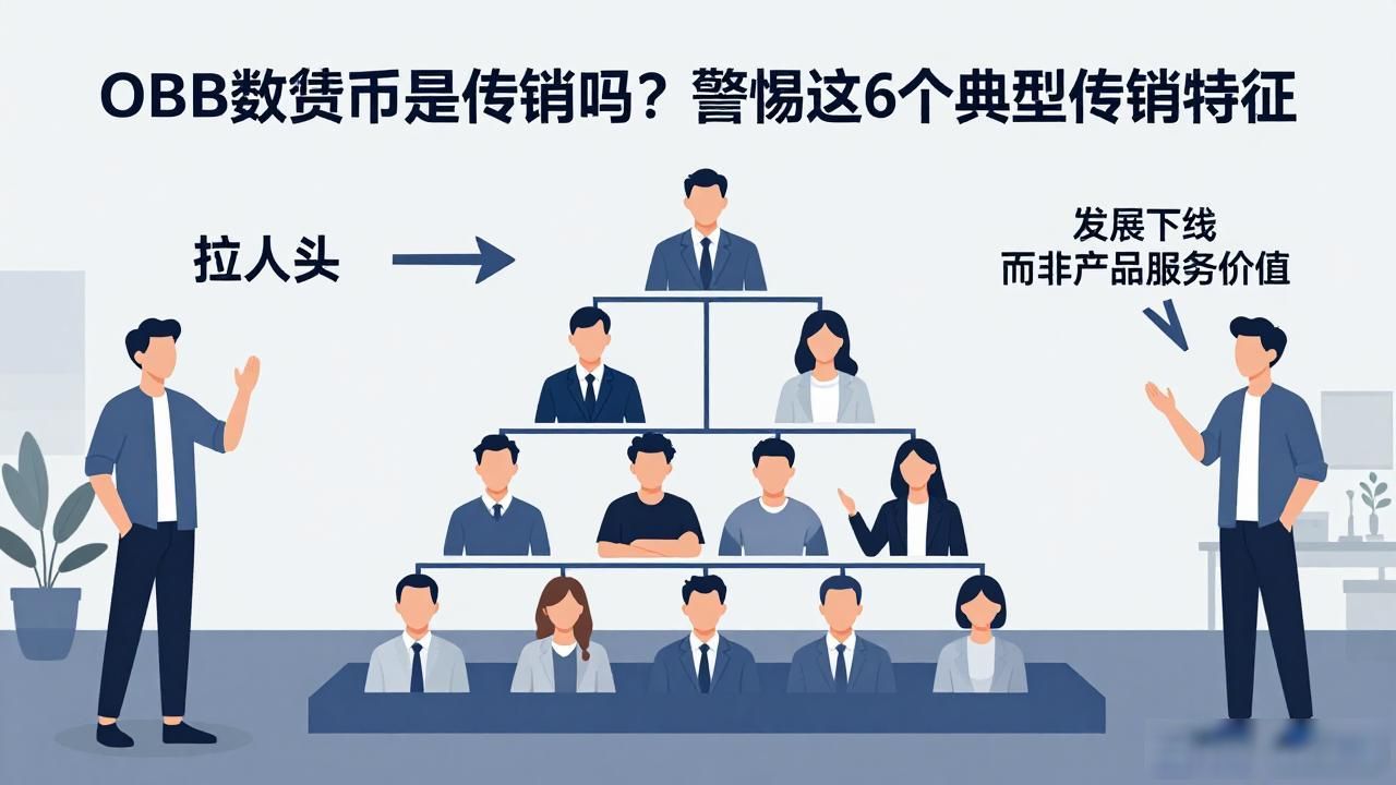 OBB数字货币是传销吗？警惕这6个典型传销特征