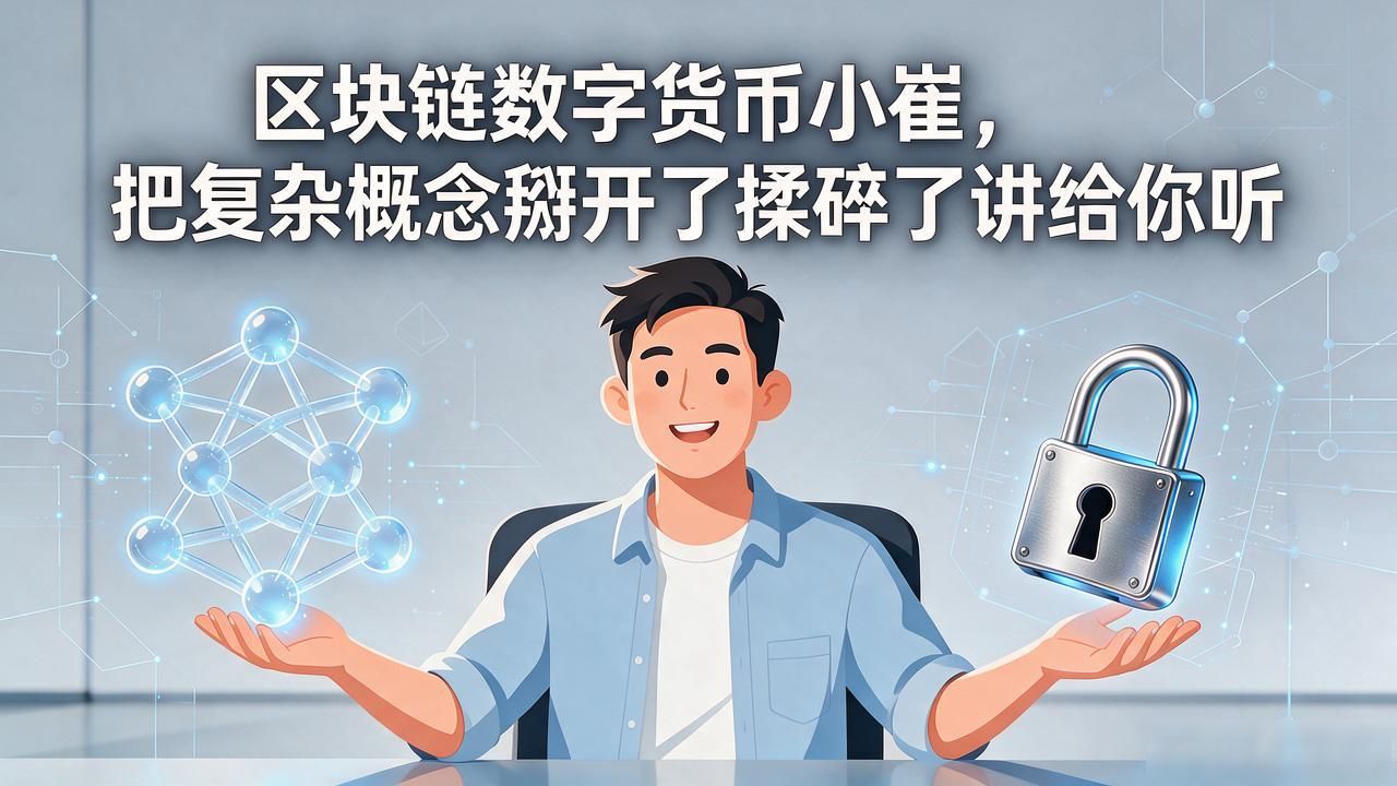 区块链科普_数字货币入门_区块链数字货币小崔
