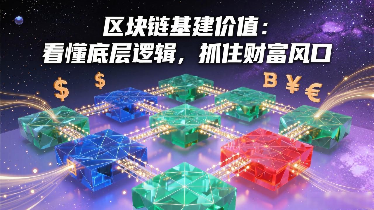 区块链基建价值：看懂底层逻辑，抓住财富风口