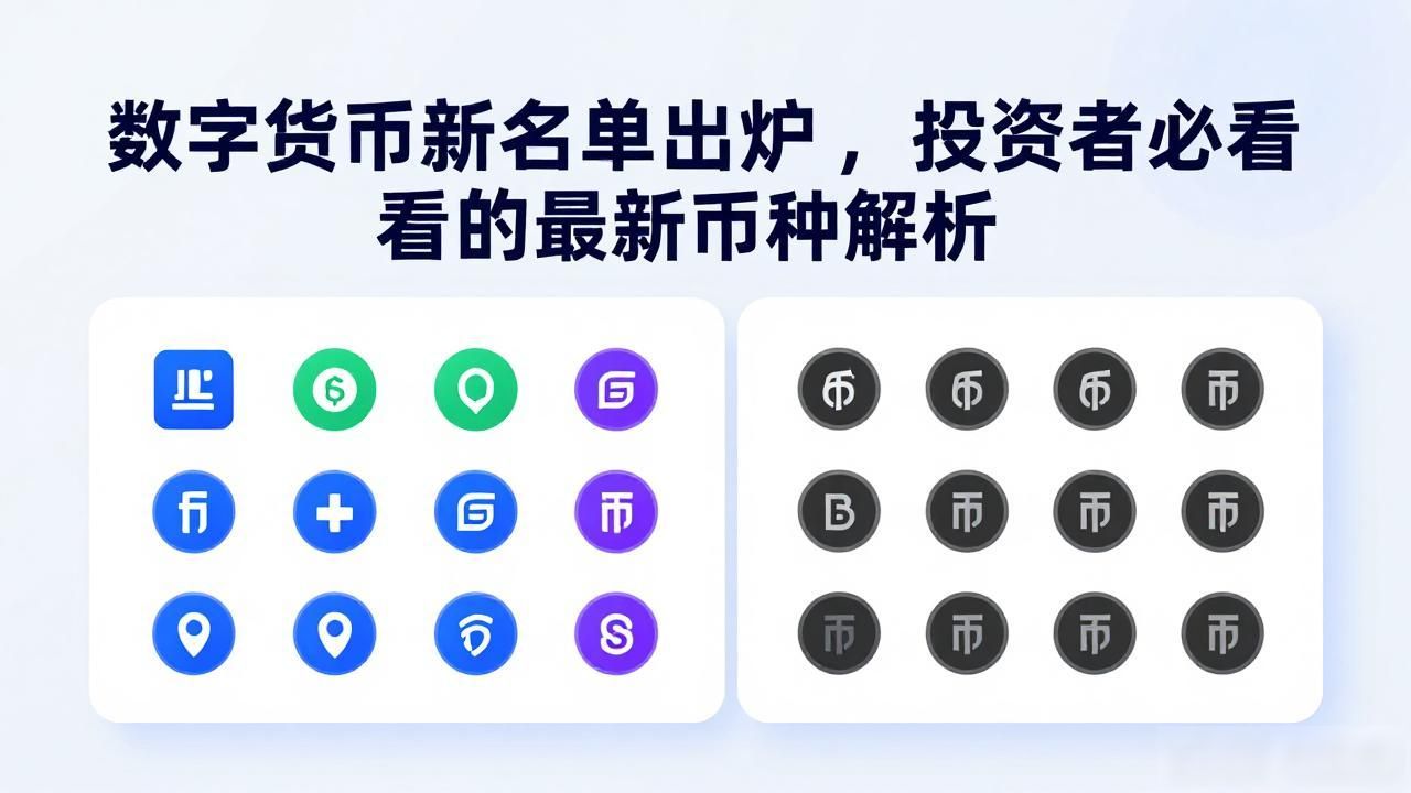 数字货币新名单出炉，投资者必看的最新币种解析