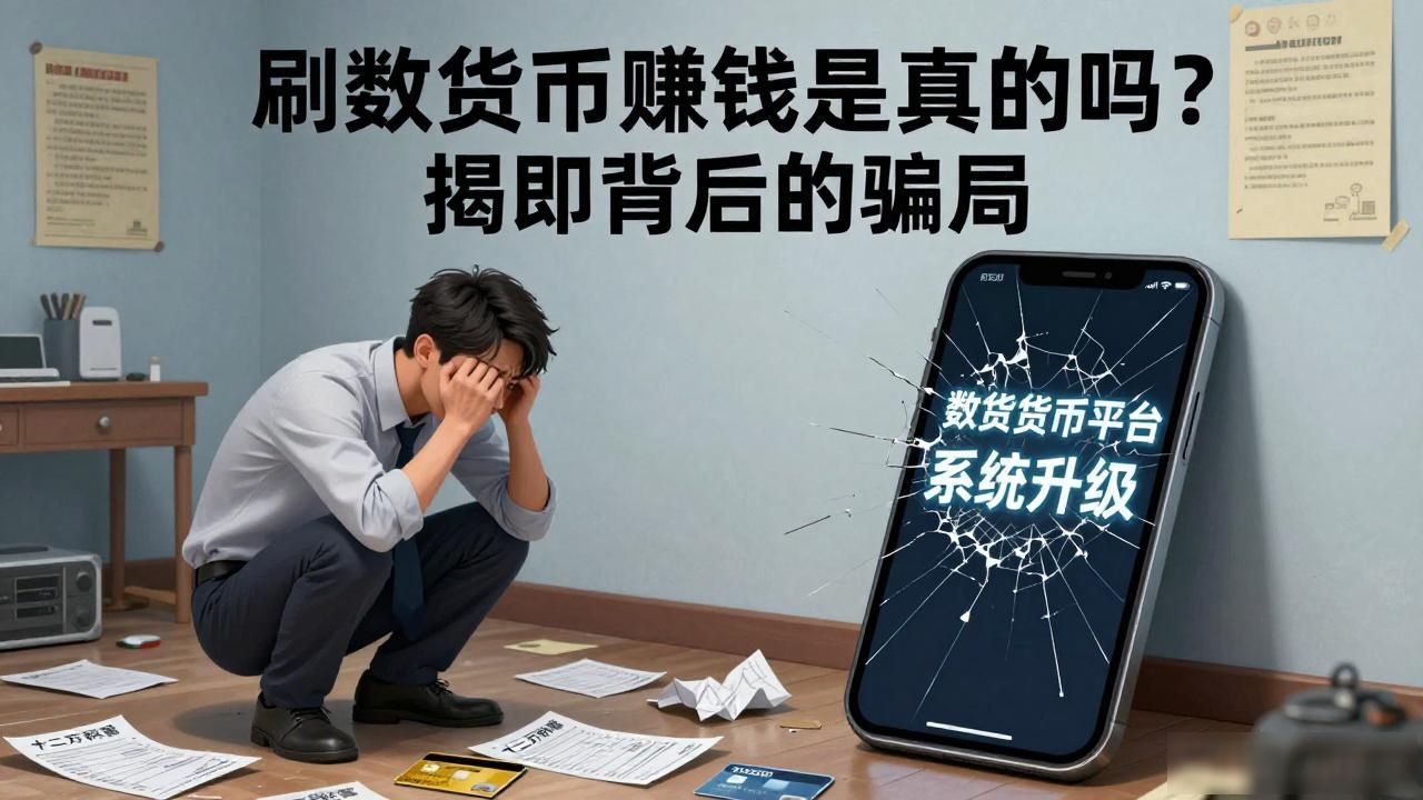 刷数字货币赚钱是真的吗？揭穿背后的骗局