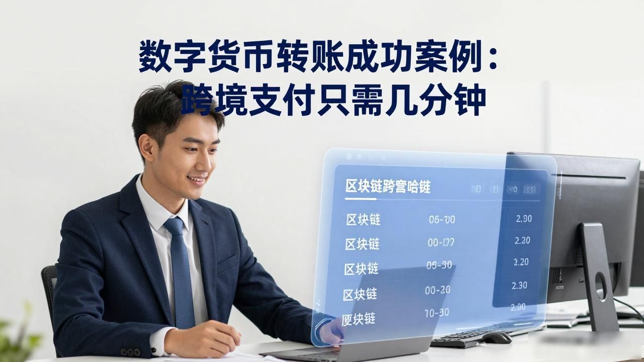 数字货币转账成功案例：跨境支付只需几分钟