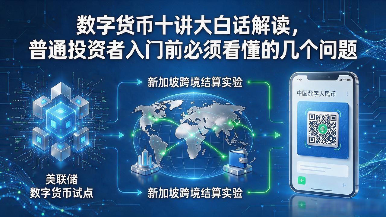 数字货币十讲大白话解读，普通投资者入门前必须看懂的几个问题