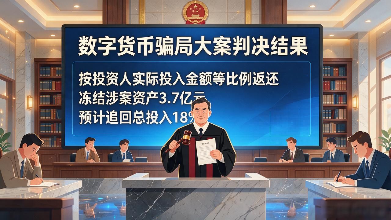 数字货币骗局大案判决结果全解读：主犯获刑多少年？被骗的钱能追回来吗