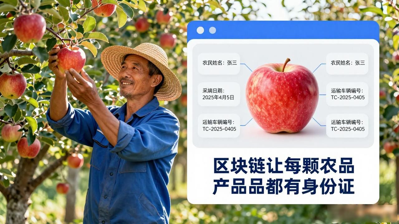 区块链加农业区块链：让每一颗农产品都有“身份证”
