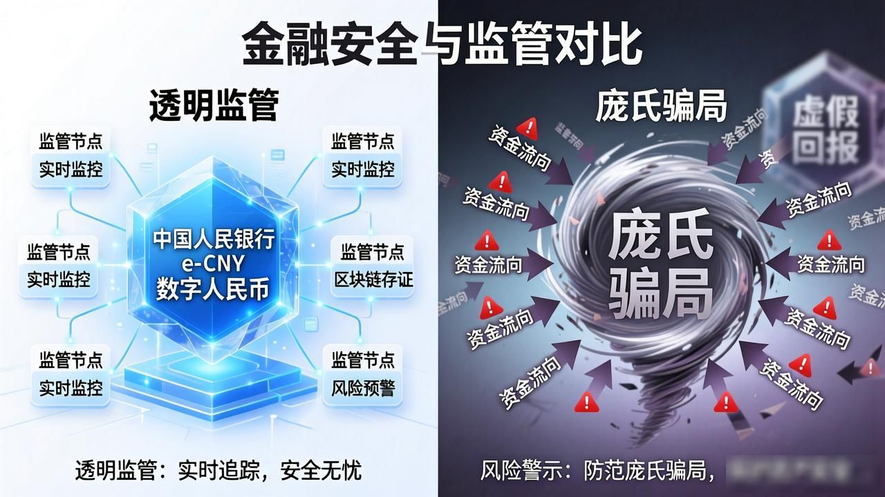 央行数字货币与庞氏骗局的区别_庞氏骗局央行数字货币_央行数字货币的发行监管