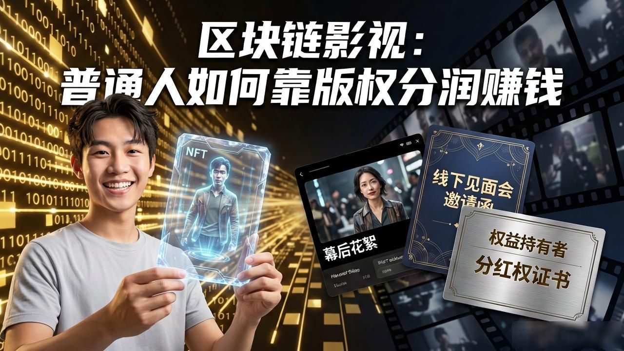 区块链影视：普通人如何靠版权分润赚钱