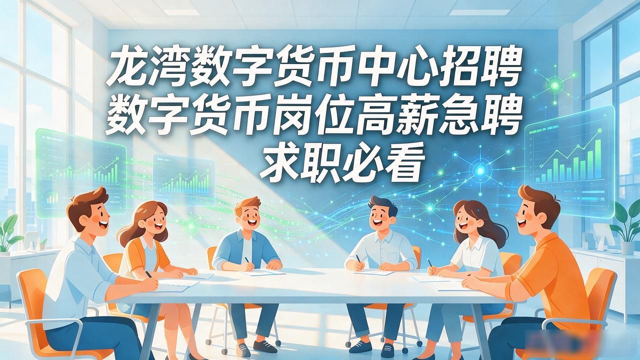 龙湾数字货币中心招聘_数字货币岗位高薪急聘_求职必看
