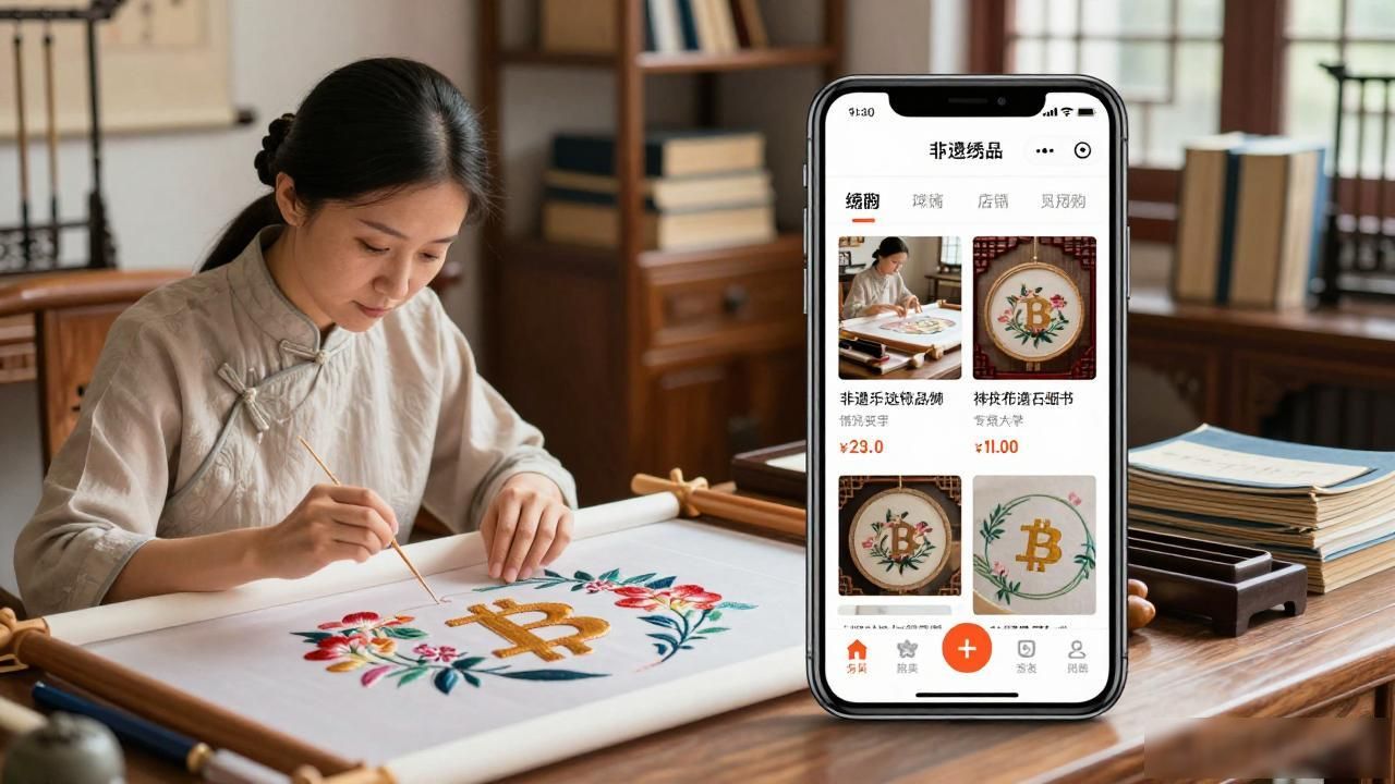 非遗绣品区块链溯源_绣刻数字货币_绣刻数字货币