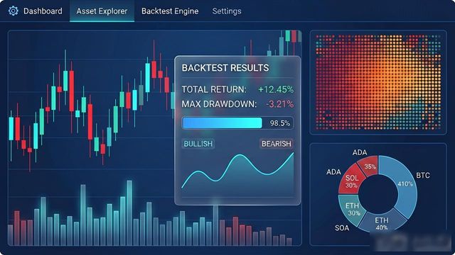 数字资产投资回测分析功能_token钱包官方版的数字资产分析与回测功能,让每一位投资者都能制定科学计划。_Token钱包官方版多维度指标分析