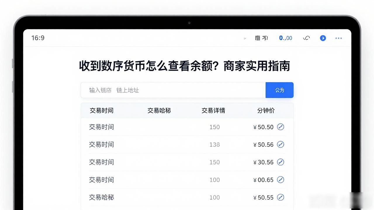 数字货币钱包地址收款记录_跨境电商数字货币收款查看方法_收款如何看到数字货币