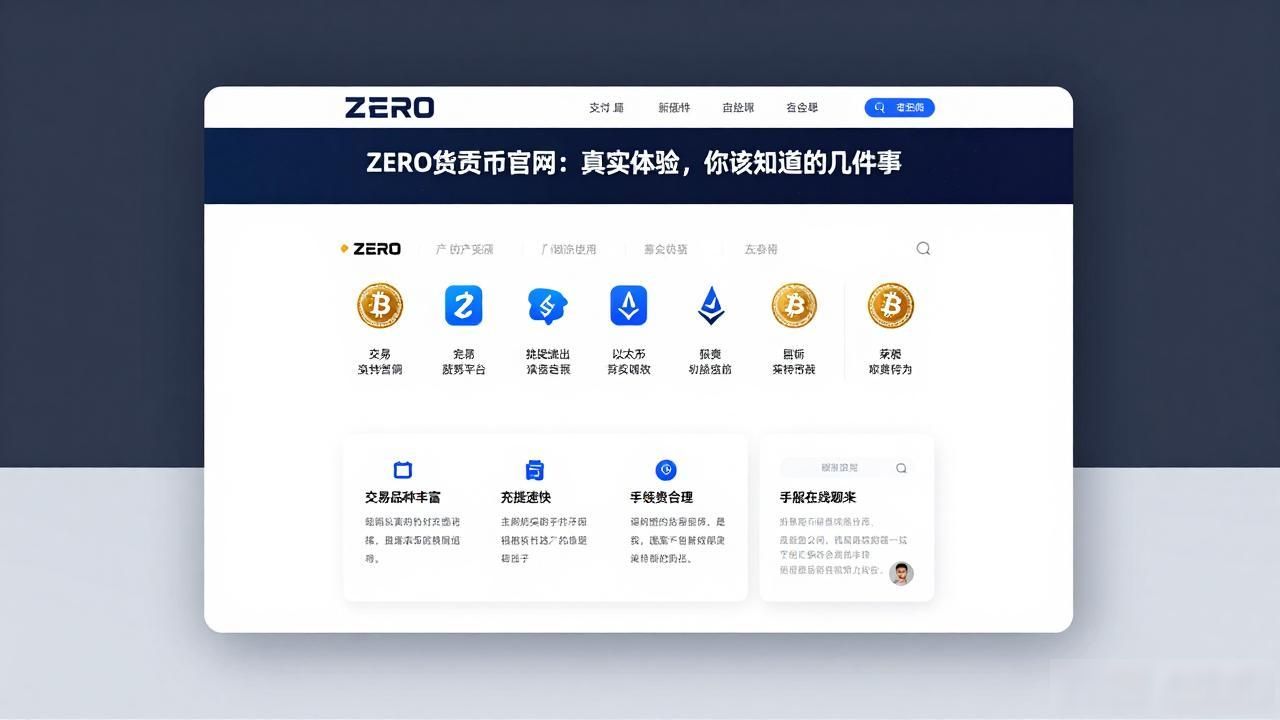 ZERO数字货币官网：真实体验，你该知道的几件事