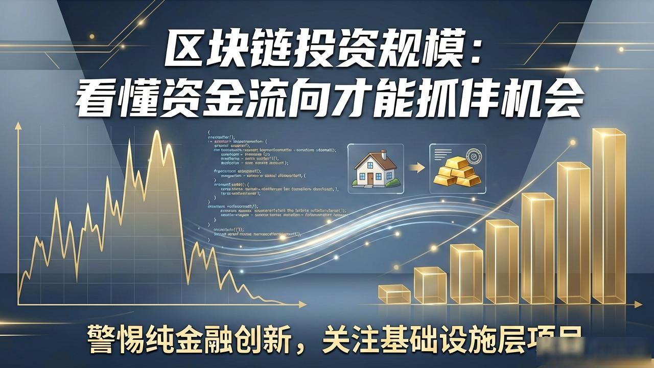 区块链投资规模：看懂资金流向才能抓住机会
