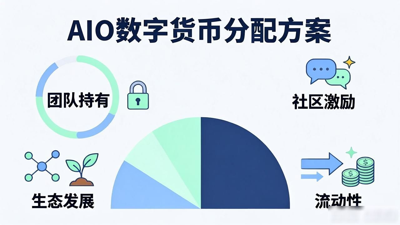AIO数字货币总量揭秘：AIO代币供应量与分配方案