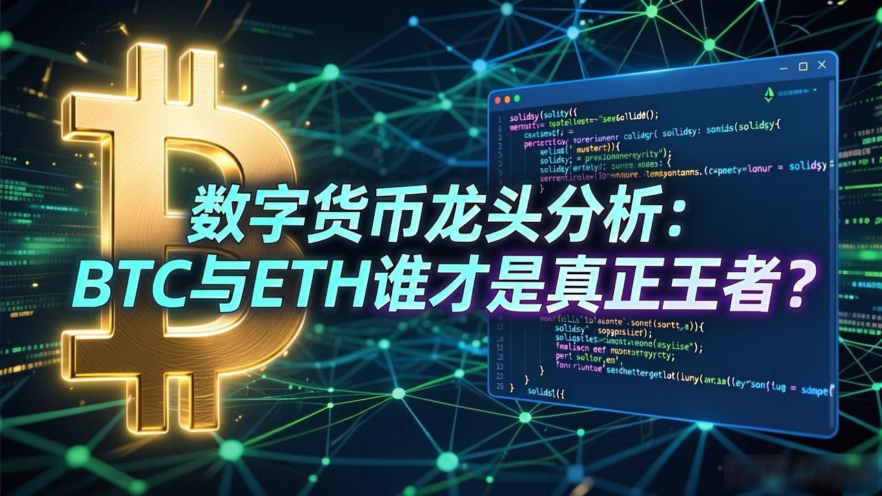 数字货币龙头分析：BTC与ETH谁才是真正王者？