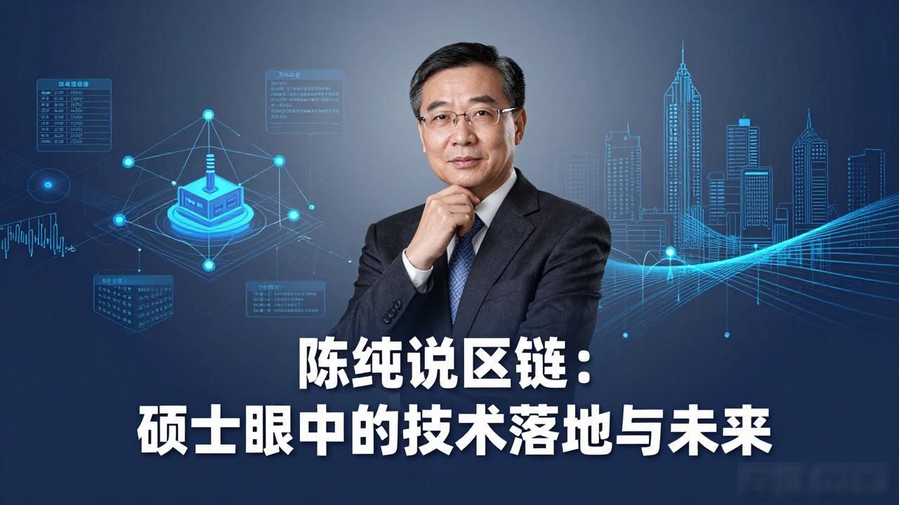 陈纯说区块链_区块链技术信任成本_区块链与云计算大数据融合