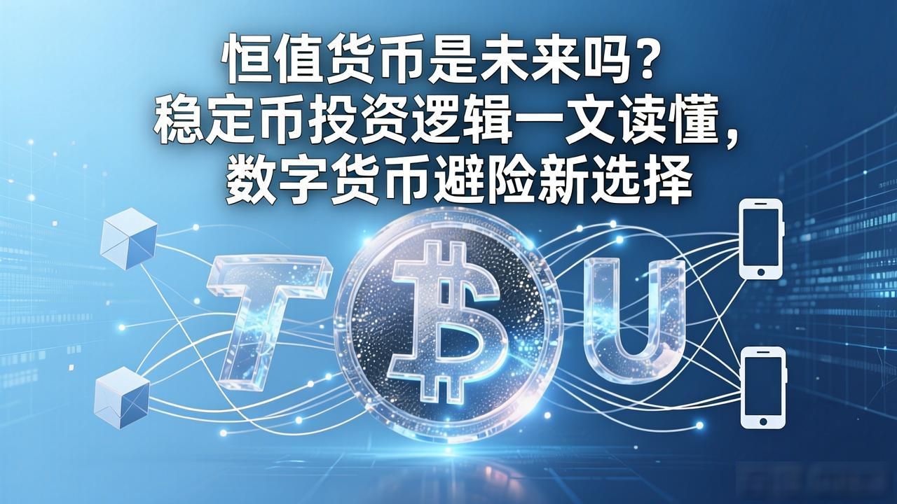 恒值货币是未来吗？稳定币投资逻辑一文读懂，数字货币避险新选择