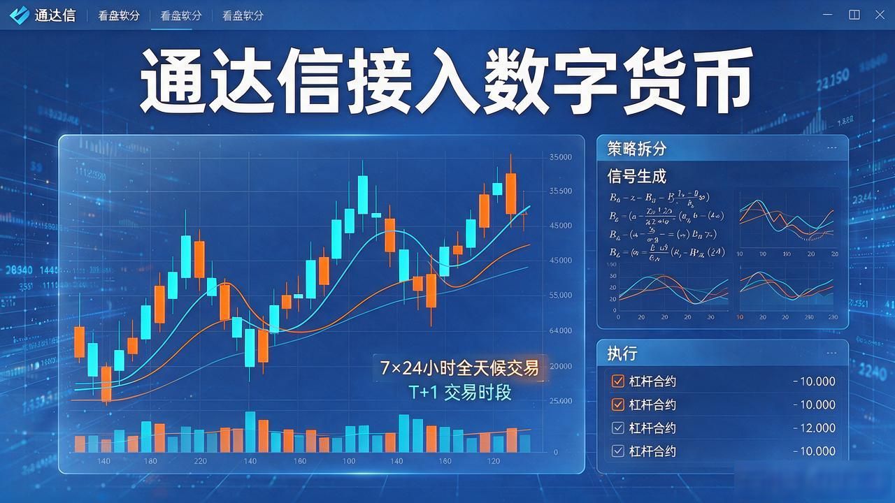 通达信公式适配币圈策略_通达信接入数字货币看盘_通达信接入数字货币