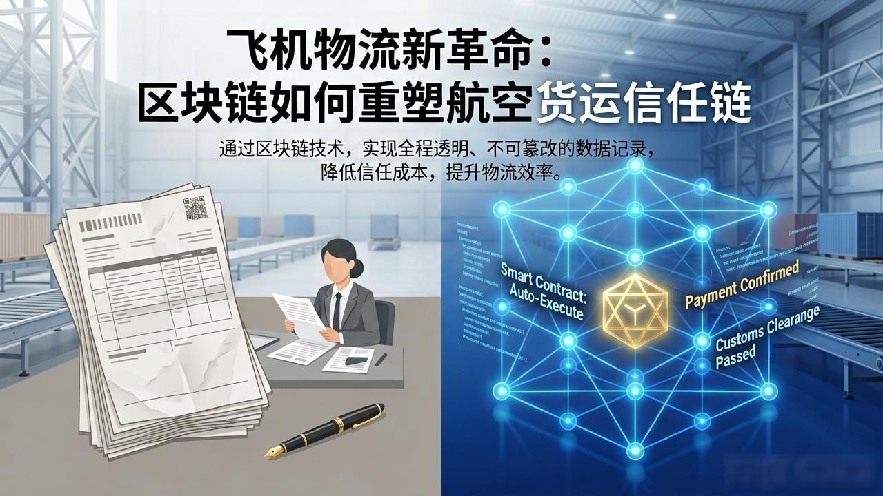 航空货运区块链应用_区块链技术优化供应链管理_飞机区块链