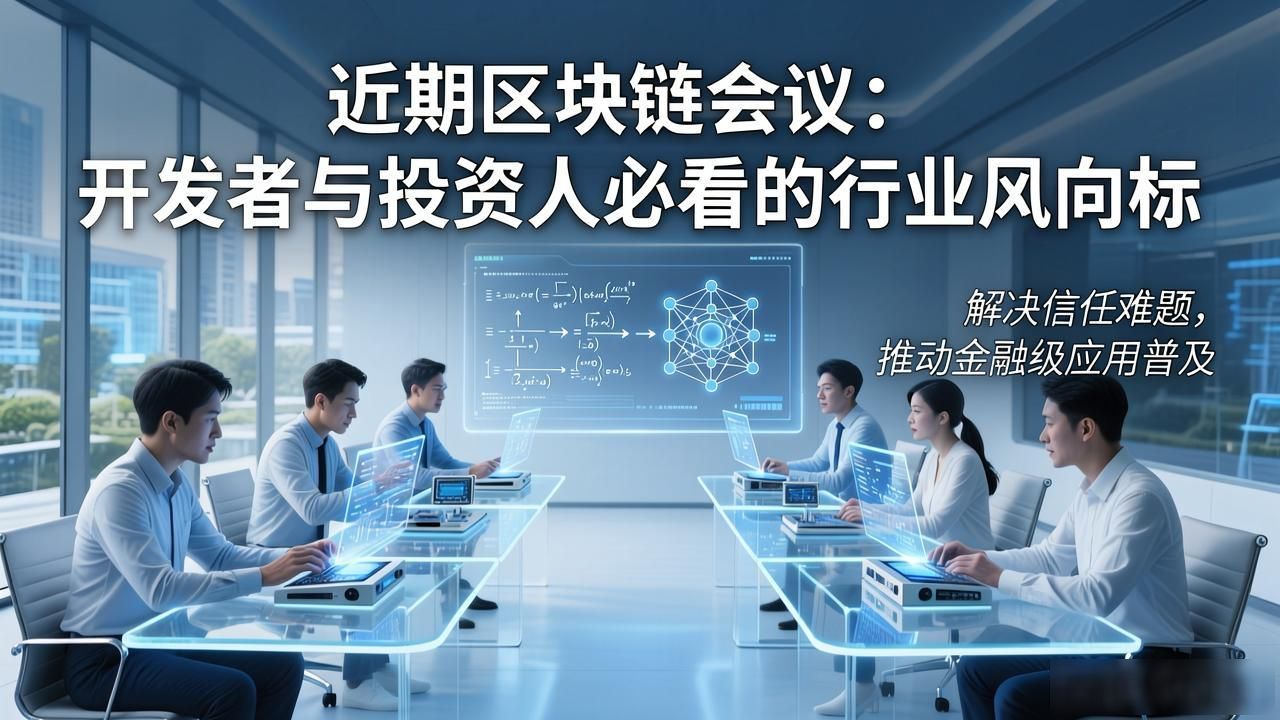 近期区块链会议：开发者与投资人必看的行业风向标