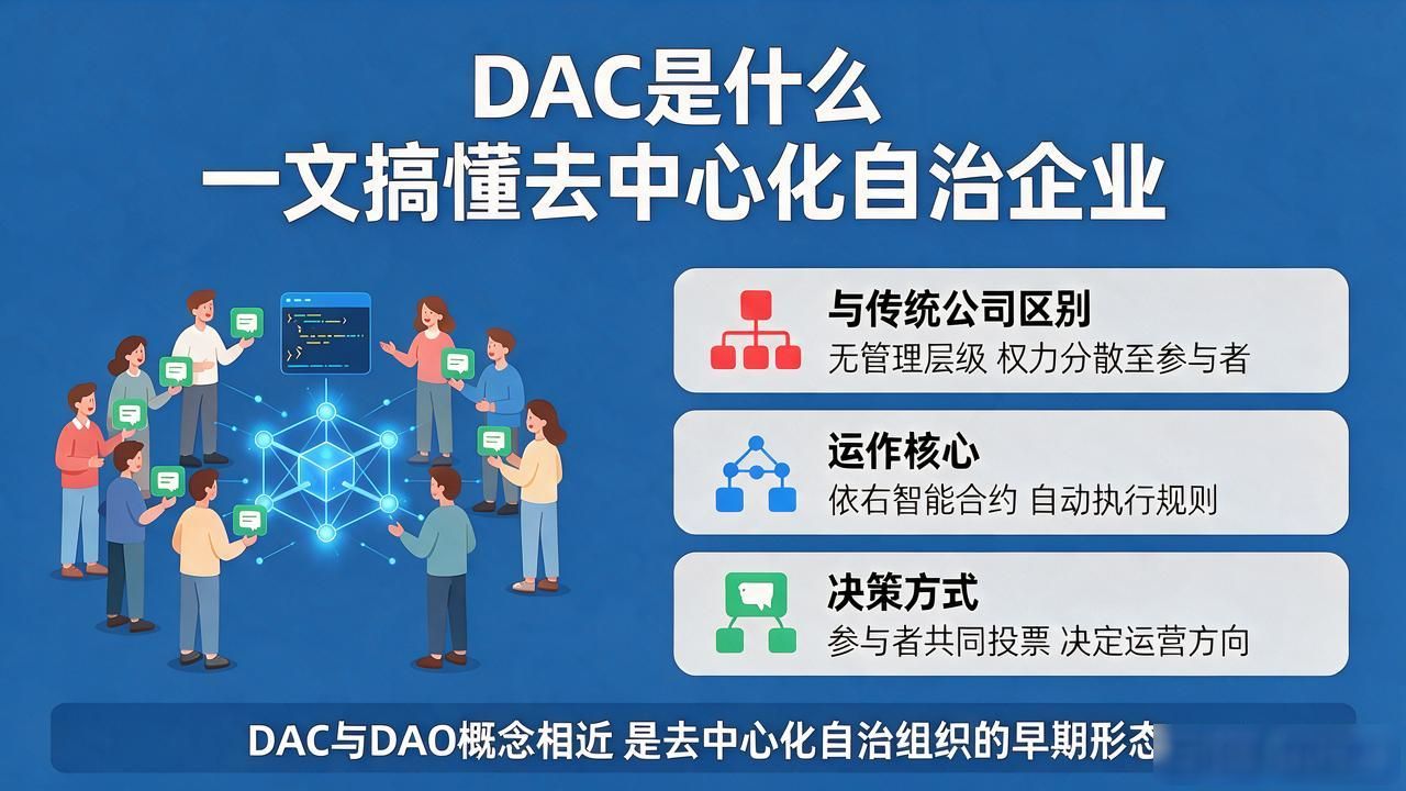 数字货币DAC是什么 一文搞懂去中心化自治企业运作逻辑
