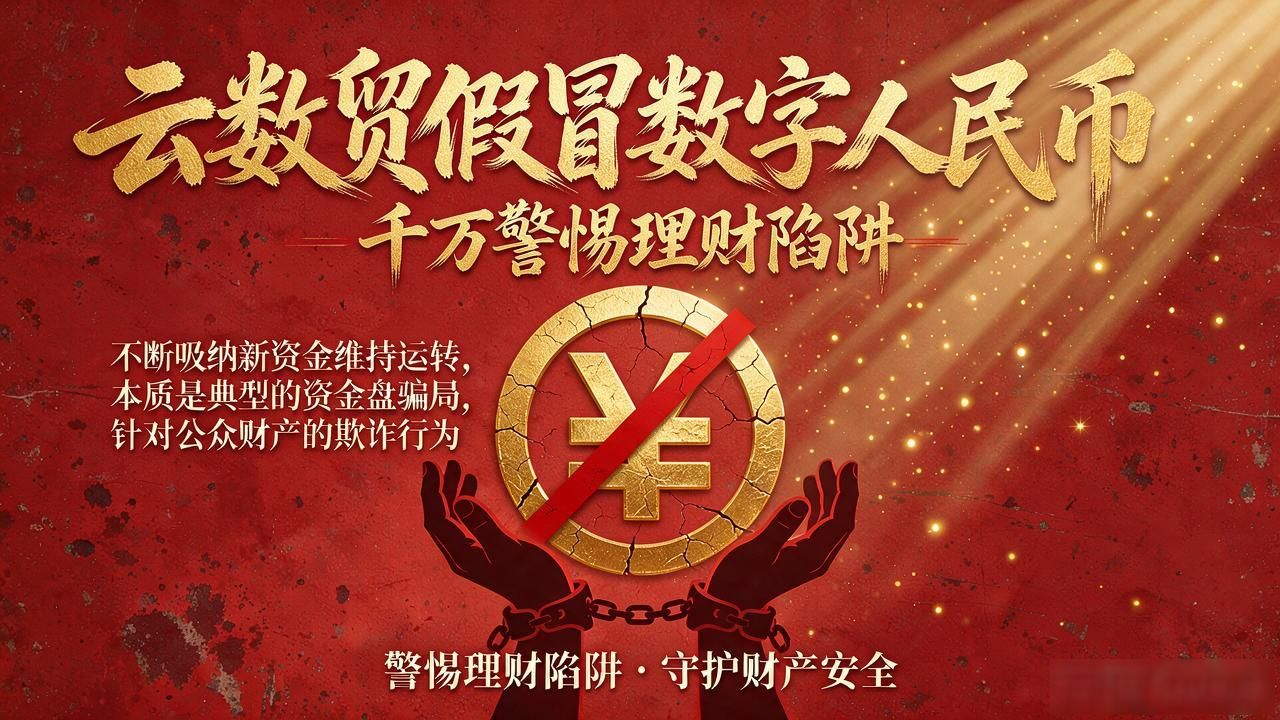 云数贸法定数字货币骗局_央行数字货币虚假宣传_云数贸的法定数字货币