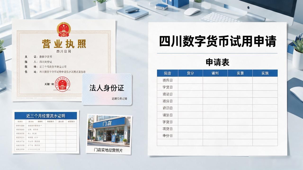 四川数字货币试用申请怎么弄，条件材料流程一次说清