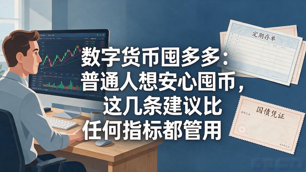 数字货币囤多多：普通人想安心囤币，这几条建议比任何指标都管用