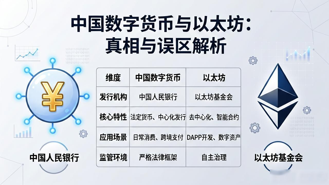中国数字货币与以太坊：真相与误区解析