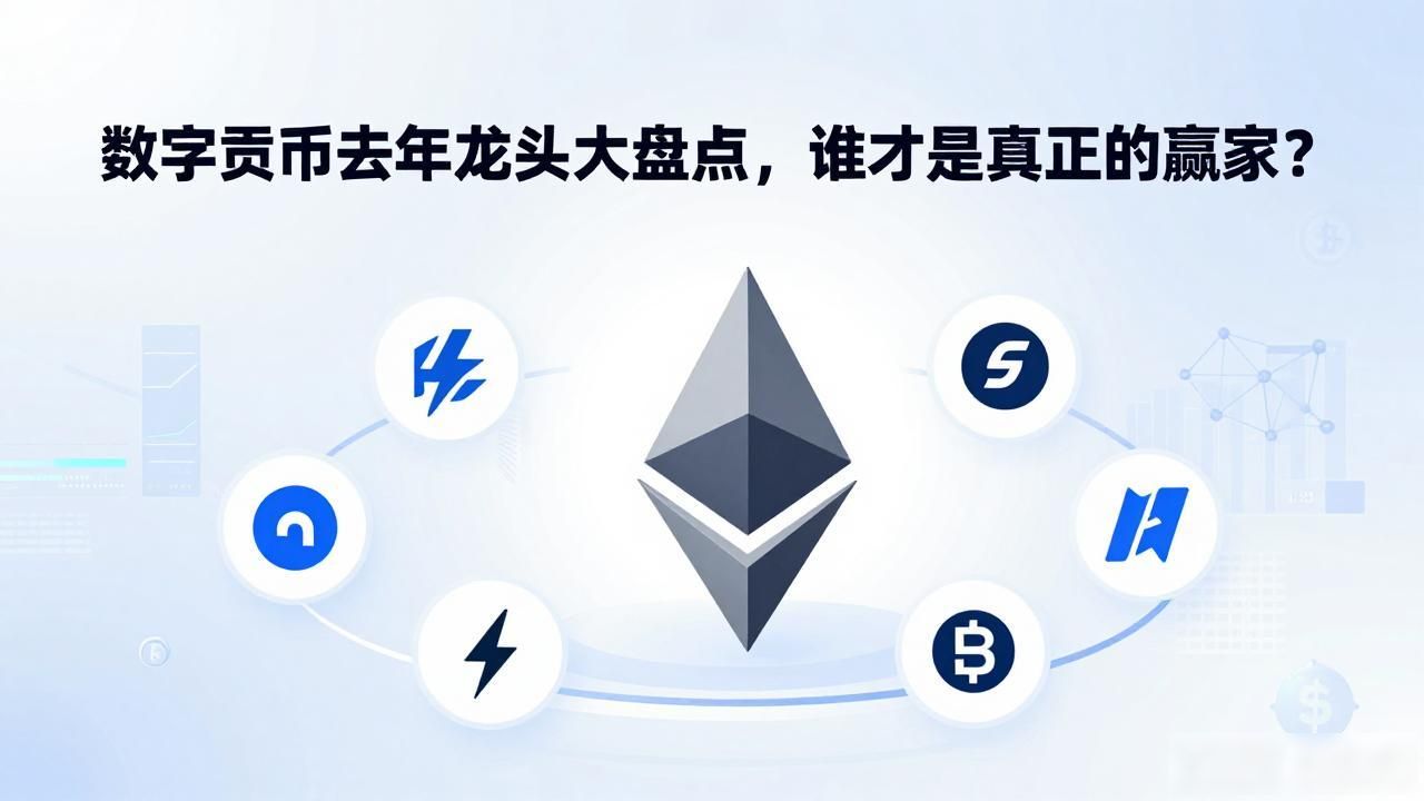 数字货币去年龙头大盘点，谁才是真正的赢家？