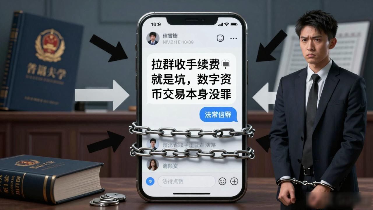拉群收手续费就是坑，数字货币交易本身没罪