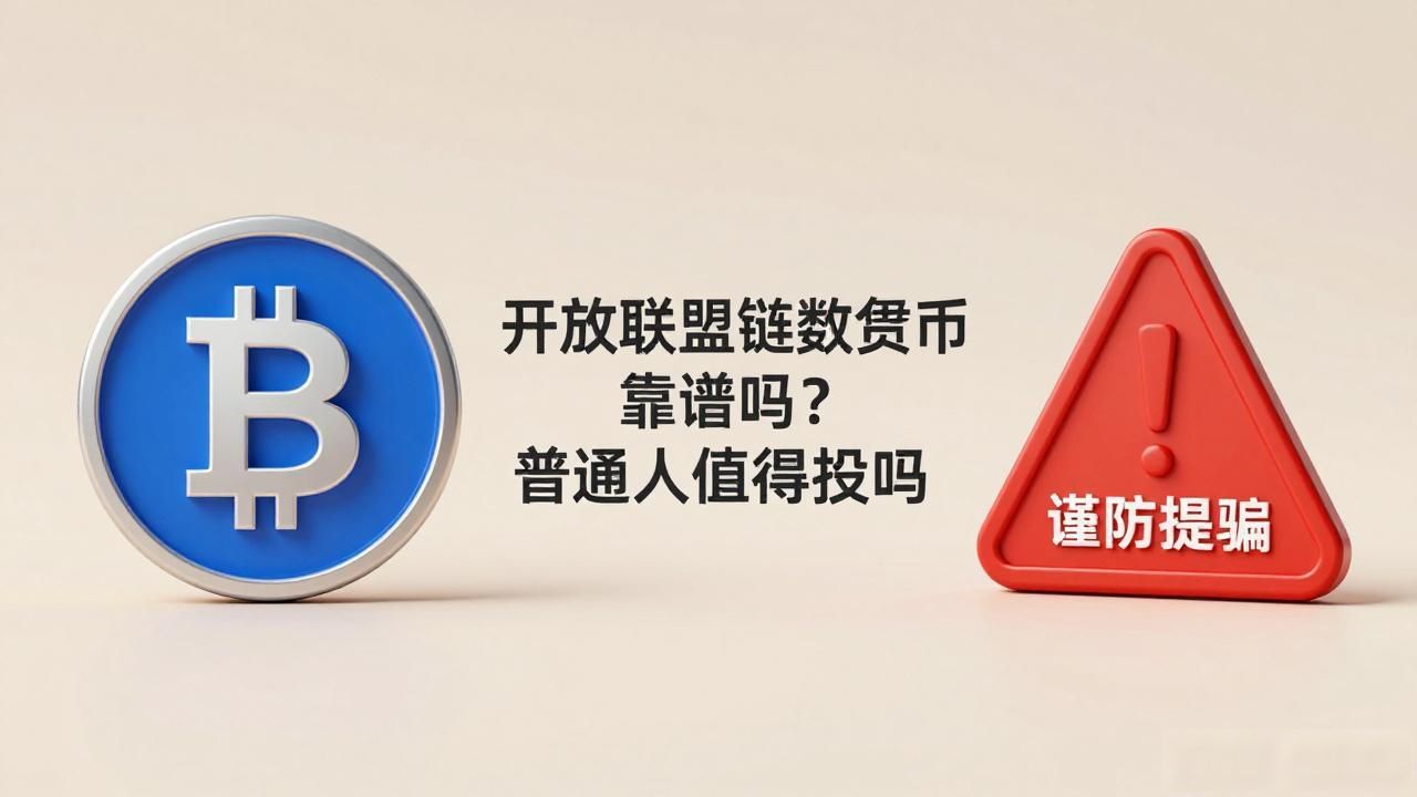 开放联盟链数字货币靠谱吗？普通人值得投吗