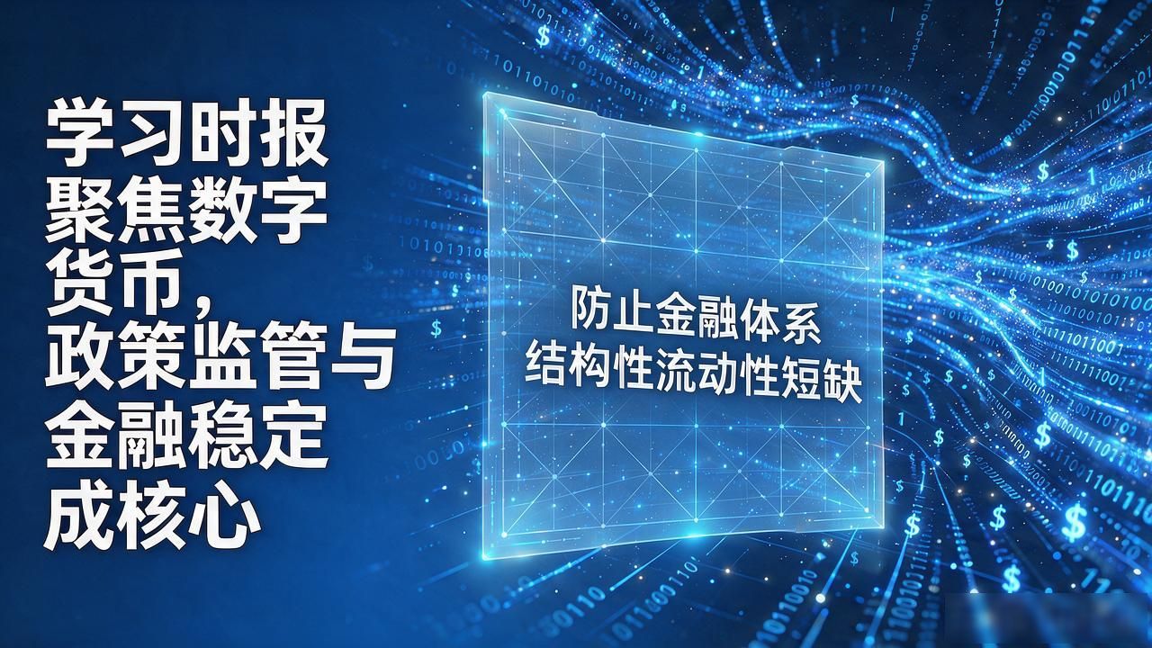学习时报数字货币_数字人民币 宏观经济治理 双层运营体系